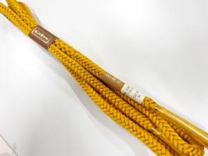 未使用品　正絹　手組帯締め